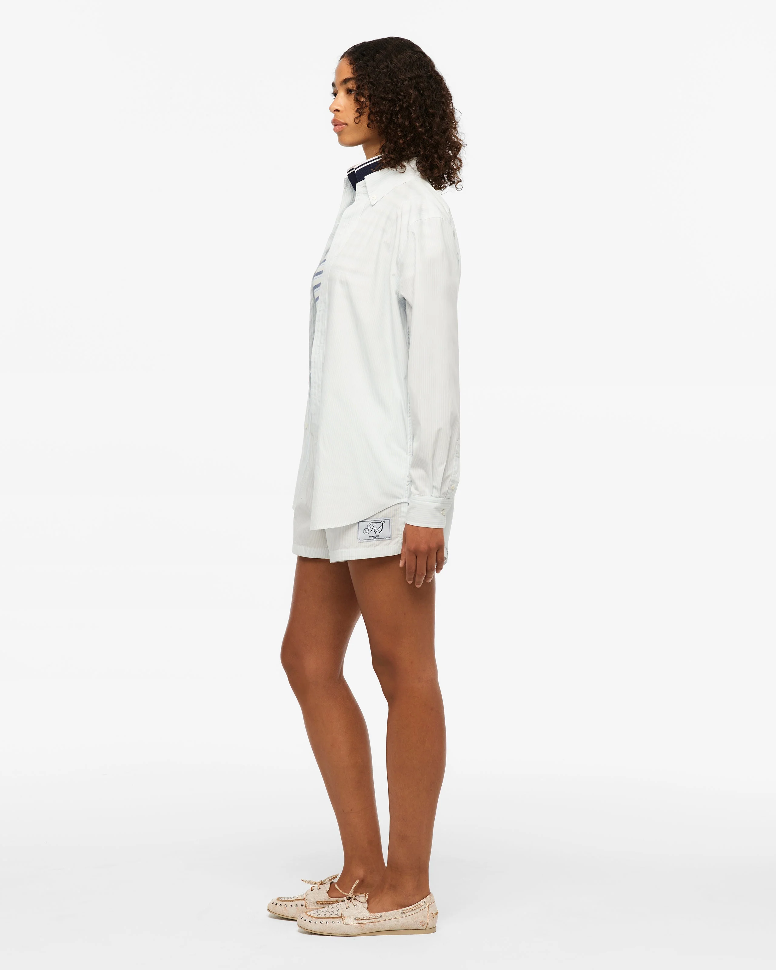 1989 (Taylor’s Version) Seagull Blue Stripe Poplin Shirt - Image 4