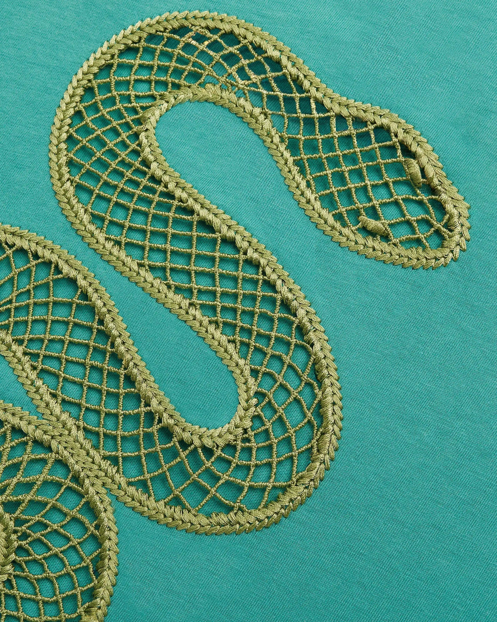 Island Breeze & Lights Down Low Crochet Snake Tee - Image 4