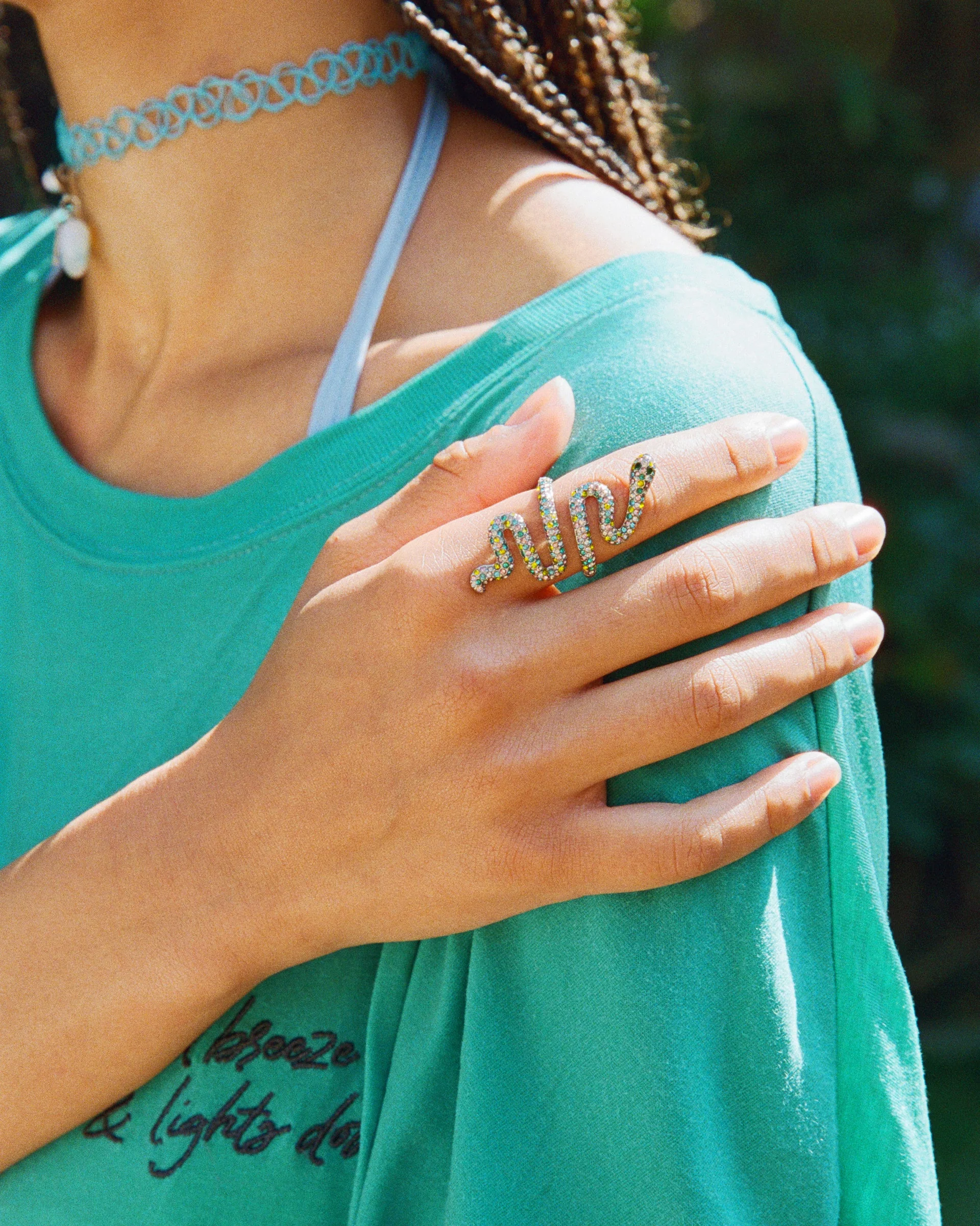 The Sky is Opalite Choker Set - Image 3