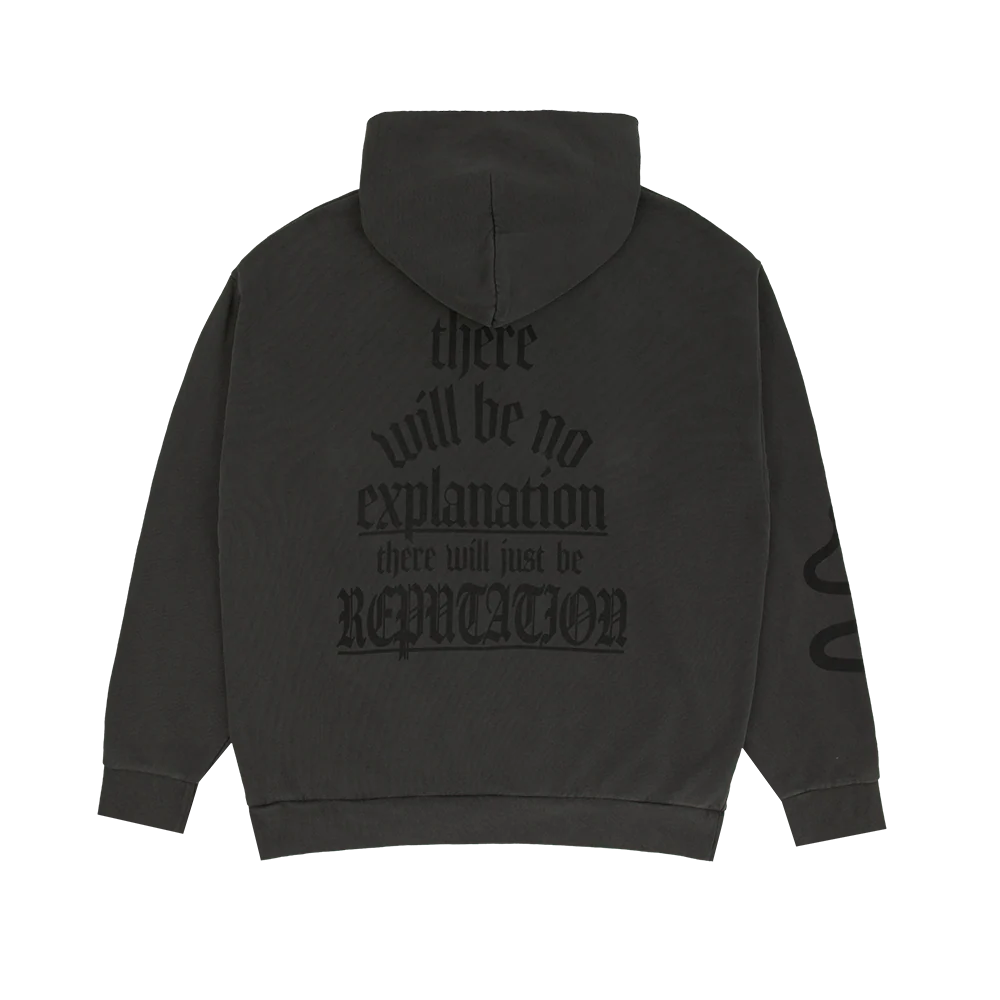 There Will Be No Explanation There Will Just Be Reputation Oversized Hoodie